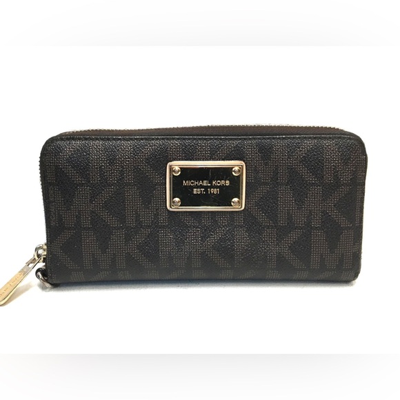 Michael Kors Wallet | Authentic | Brown | Women’s Accessory - Picture 1 of 4